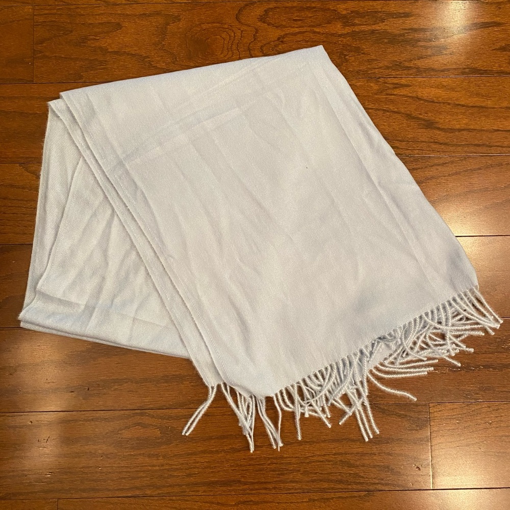 Light Blue Scarf